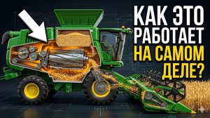 Секретная физика самого беспощадного завода на полях: как комбайн пожирает урожай за секунды