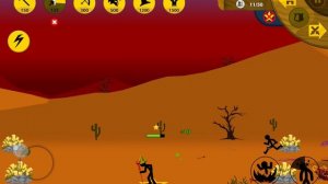 Stick War Legacy, миссия 489 ( insane, без баффов, без скинов). Убимаги.