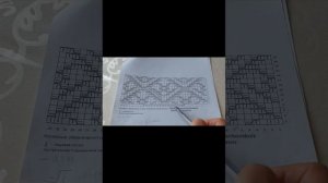 Белоснежный узор спицами. Разбор схемы