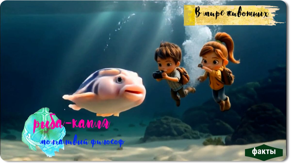 15 фактов о рыбе-капле
