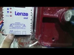 Настройка  и подключение ЧП Lenze