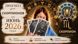 Прогноз для Скорпионов на июнь 2026