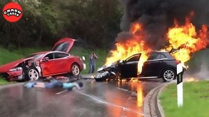 205 шокирующих моментов перед ужасными авариями – идиоты за рулем!