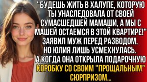 Живи в наследной халупе своей мамы, а мы с Машей тут! |Истории из жизни|Женские истории|Аудиорассказ