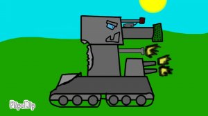 Кв-20 против МК - 3 - мультики про танки