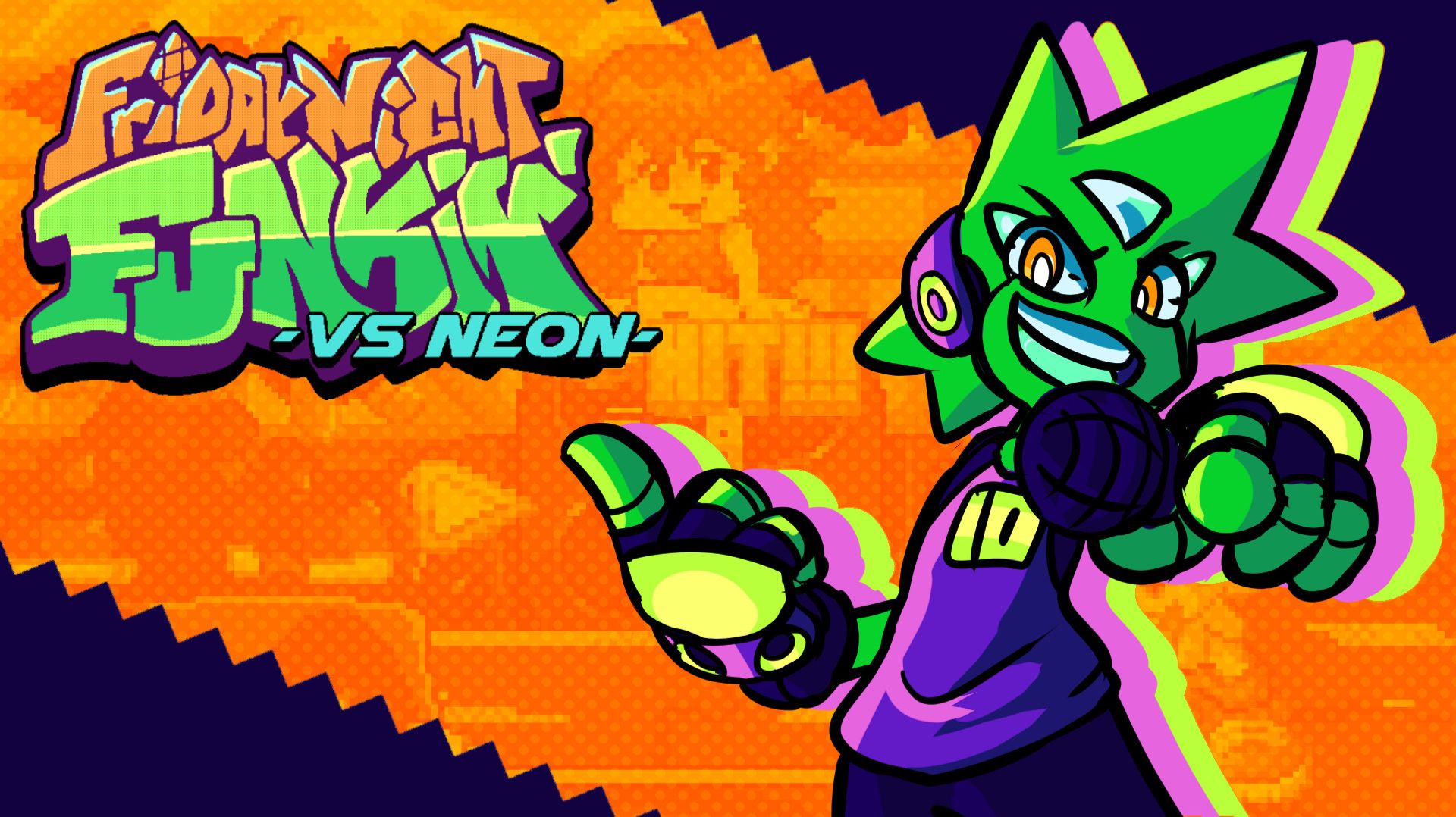 FNF VS NEON Playthrough