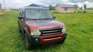 Дискавери 3 покраска в полевых условиях)