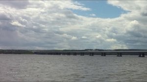TimeLapse / 29 мая 2026 г. / мост через реку Волга / Климовка - Ягодное / Самарская область / Russia