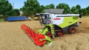 Farming Simulator 25 Журавлёво. Уборка пшеницы Claas Lexion 770 TT