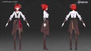 Honkai: Star Rail 4.3 Мурата Графия: рендер модельки