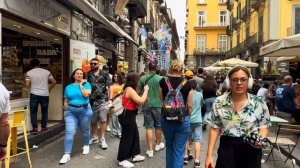 Неаполь жара солнце и жизнь города прогулка по историческому центру и побережью ✨