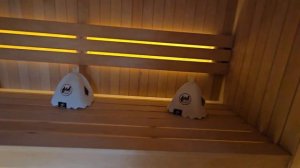 Сауна из ольхи с печью Tylo Sense Combi