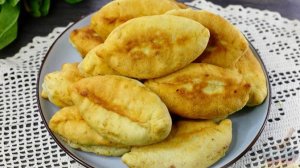 ЖАРЕНЫЕ ПИРОЖКИ СО ЩАВЕЛЕМ