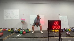 Рывок гири 24 кг