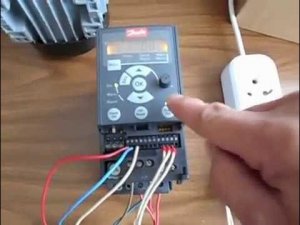 Настройка преобразователя частоты Danfoss VLT Micro FC 51