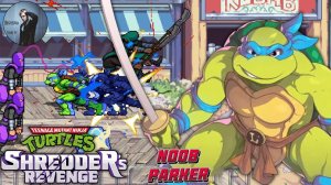 TMNT Shredder's Revenge Прохождение Leonardo