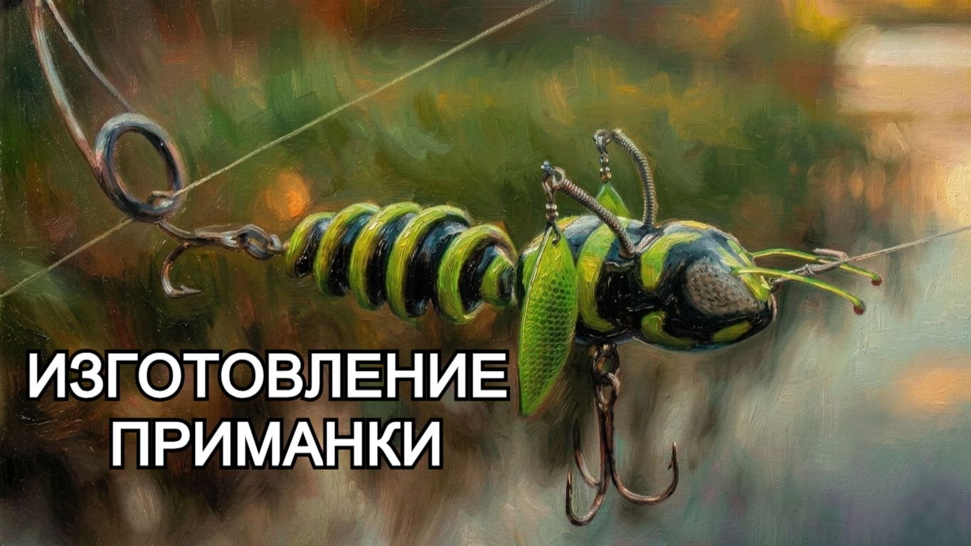 Мастер-класс по созданию уникальной приманки для РЫБАЛКИ. Уловистые снасти 2026 год.