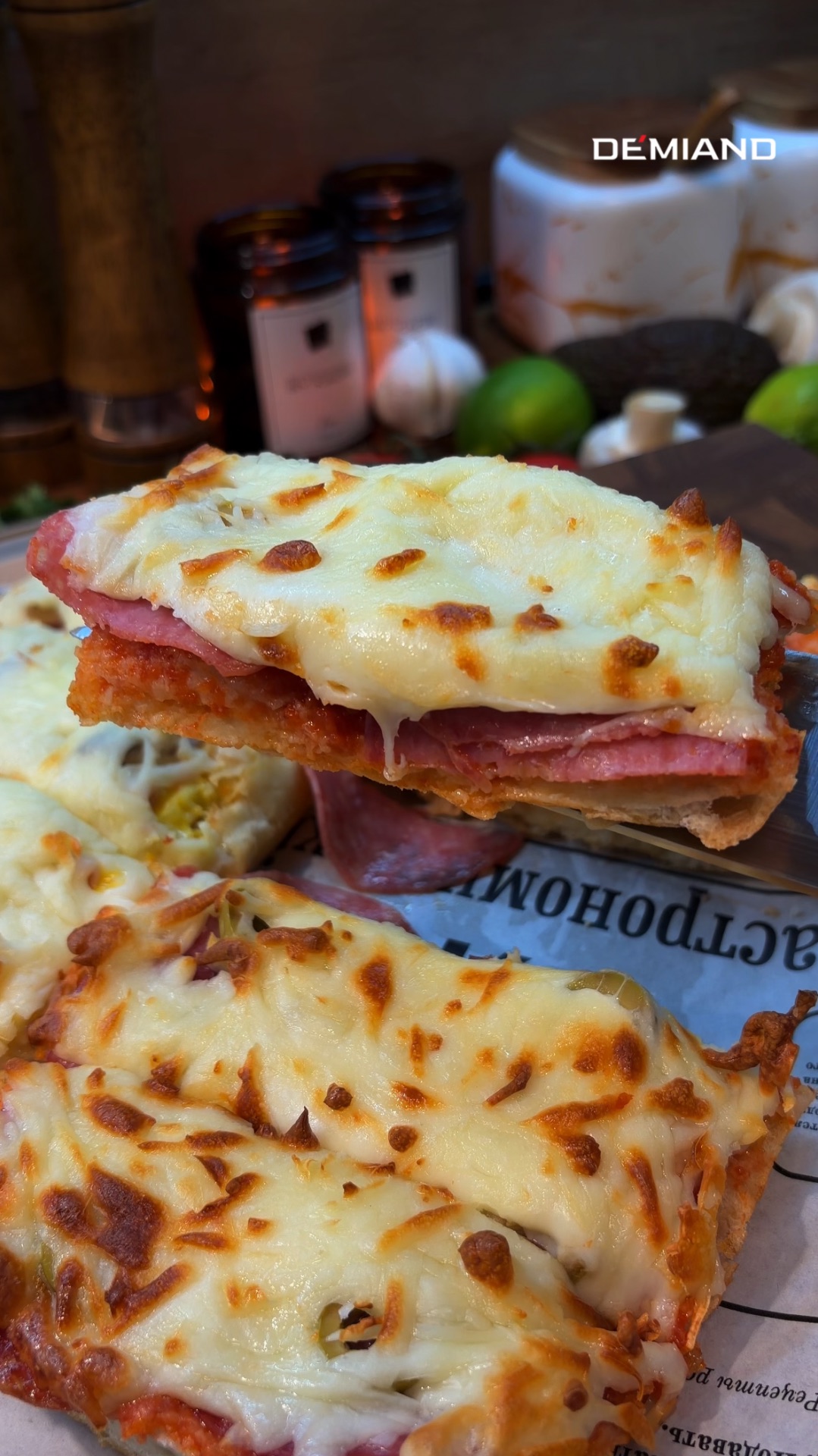 Пицца на чиабатте🍕
