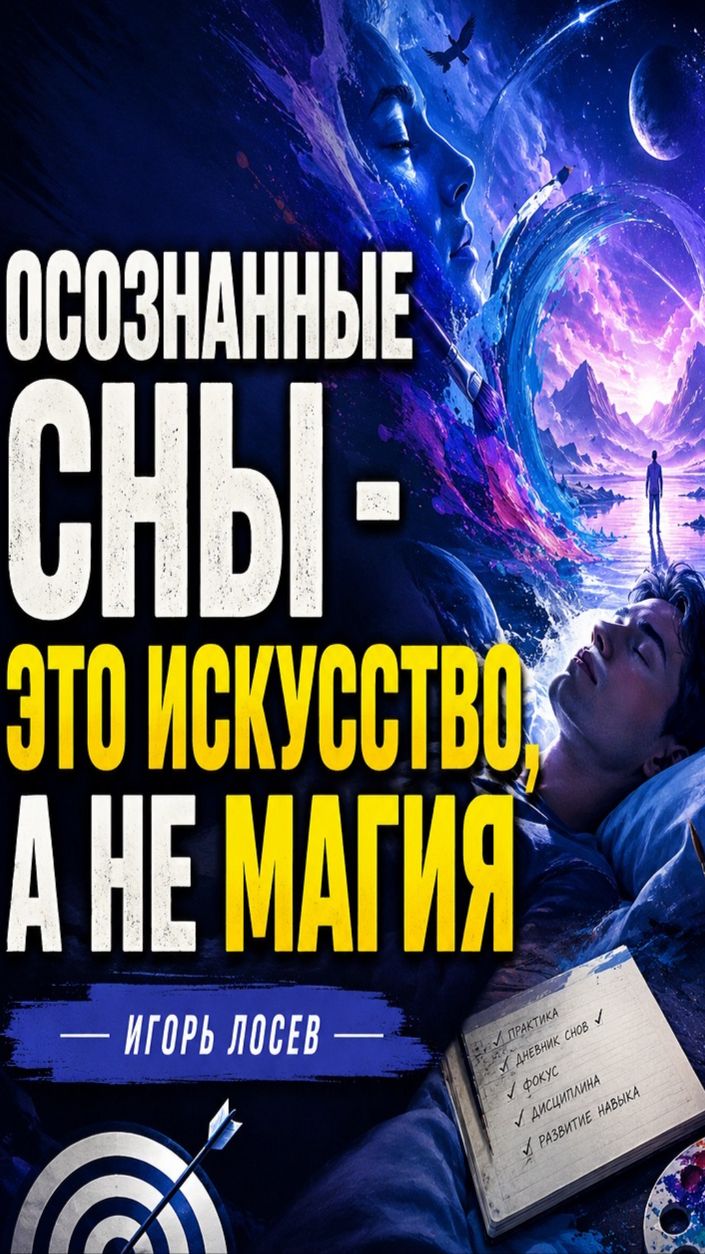 Почему осознанные сны — это искусство, а не магия - Игорь Лосев