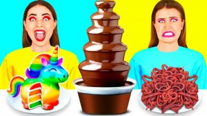 Шоколадный Фонтан Челлендж _ Смешные Ситуации на Кухне от TeenTeam Challenge