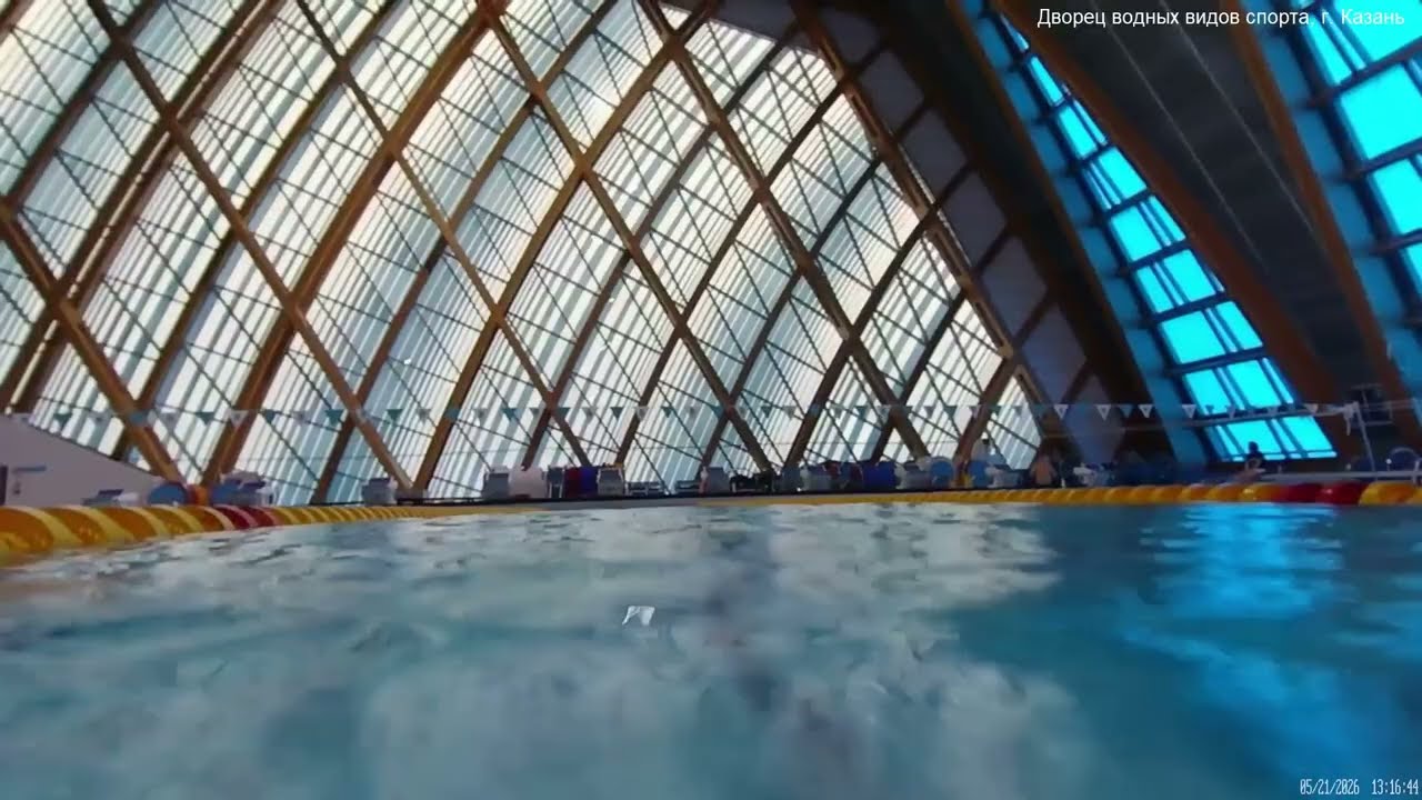 В бассейне. Дворец водных видов спорта. Казань, 2026