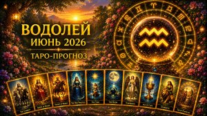 Водолей ♒ Таро прогноз на июнь 2026 года