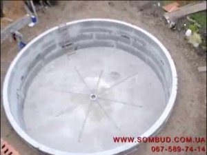 Бассейн нестандартные формы из бетона