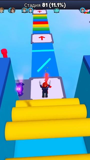 Прохождение Паркура в ROBLOX