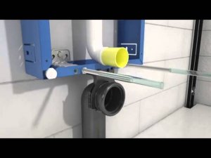 Видеоинструкция по монтажу: GEBERIT Kombifix Sigma UP320