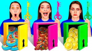 Выбери Правильный Ключ Челлендж _ Фантастические Лайфхаки с Едой от 4Teen Challenge