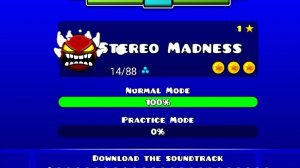 ДЕЛАЮ ИЗ STEREO MADNESS EXTREME DEMON