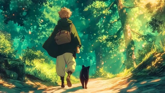 The Silent Forest Path _ Medieval Fantasy Music for Focus and Relax смотреть онлайн