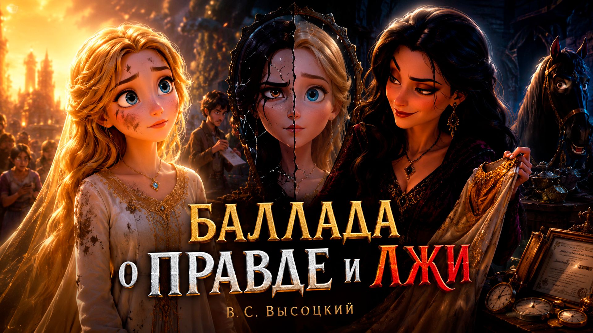 "Баллада о Правде и Лжи" — Баллада В.С.Высоцкого в стиле Pixar смотреть онлайн