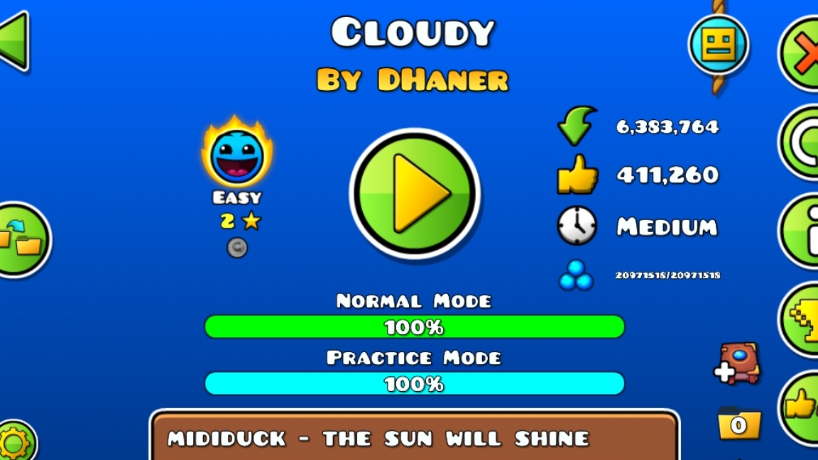 Прохожу уровень Cloudy смотреть онлайн