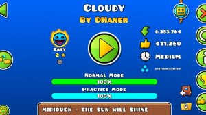 Прохожу уровень Cloudy