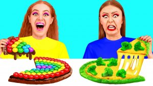 Укрась Пиццу Челлендж _ Удивительные Кулинарные Лайфхаки от 4Teen Challenge