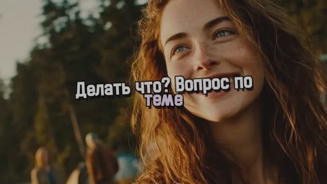 Делать что? Вопрос по теме смотреть онлайн
