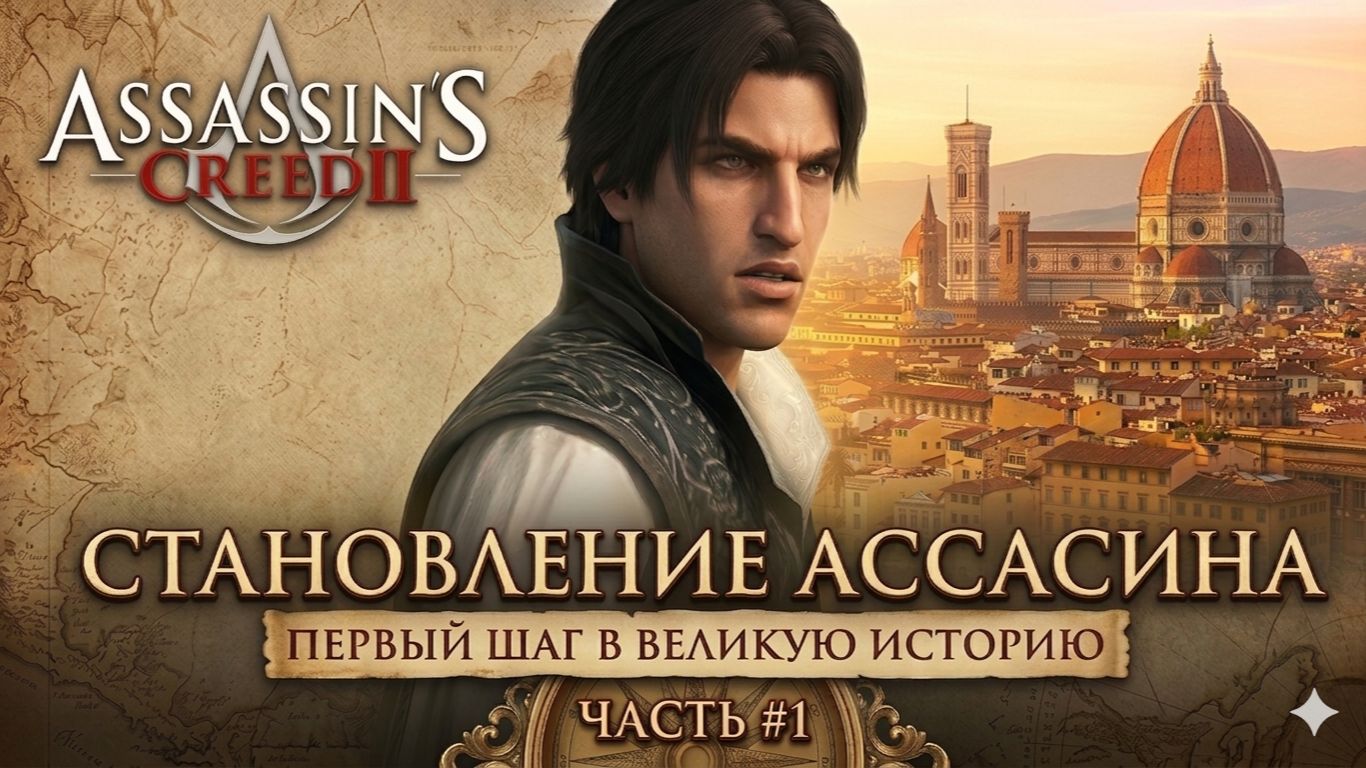 Assassin’s Creed 2 — Становление ассасина: Первый шаг в великую историю #1