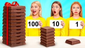 100 Слоев Еды Челлендж # Смешные Кухонные Войны от Multi DO Joy