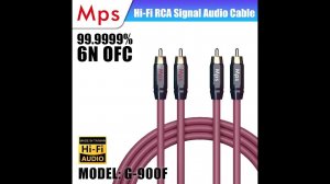MPS RCA кабель - обзор и сравнение