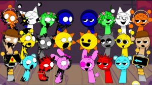 All Sprunki Glitches VS Sprunki Normal 🎶 (FNF Blueballed but Sprunki Characters Sing It)