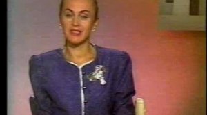 Реклама и анонс (1-й канал Останкино, октябрь 1992)