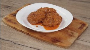 Блюдо из гречки мясное гречаники в ароматном сметанно-томатном соусе