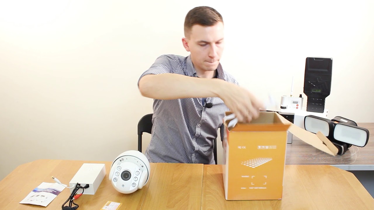 Комплектация уличной поворотной Full HD 4G/Wi-Fi IP камеры - Link NC67G-8GS смотреть онлайн