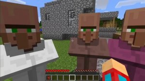 Фейковый житель пытается уничтожить нашу деревню в майнкрафт | Компот Minecraft