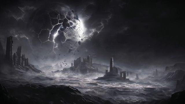 the last moon broke in silence (dark ambient atmosphere)