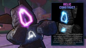 RELIC CONSTRUCT - КОМПАНЬОН-ГОЛЕМ С ИМБОВЫМИ ПАССИВКАМИ! | FISCH ROBLOX!