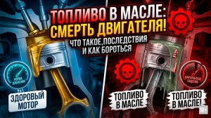ТОПЛИВО В МАСЛЕ. ПОЧЕМУ ИЗ 5W40 - МАСЛО ПРЕВРАЩАЕТСЯ В 5W-20? #anton_mygt