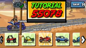 📋 55078 TUTORIAL 📋 (Double-Time Dilemma) - Hill Climb Racing 2