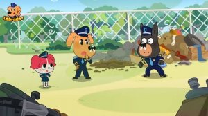 🚓Полиция против беглых воришек   🔍Новый эпизод для детей   🎒Образовательный мультик   Шериф Лабра